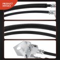 A-premium Rear Center Brake Hydraulic Hose Compatible With Select Ford Models F53 2001-2003 6 8l Motorhome Chassis 20 500 To 26