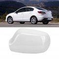Door Mirror Cap Abs Car Side Cover High Strength Wear Resistant Replacement For Mazda 3 2008a 2013 Left