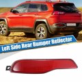 X Autohaux Car Rear Bumper Reflector Light Left Side Driver 68105145ac For Jeep Cherokee 2014 2015 2016 2017 2018