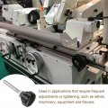 Uxcell 4 Set M6 X 40mm Male Thread Knurled Knobs Thumb Screws With Nuts Washers Clamping Knob Grip 25mm Plastic Head Hand