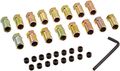 Mr Gasket 920g Gold Rocker Arm Nut 