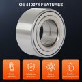 Ocpty Front Wheel Bearing And Hub Assembly Compatible With For Honda Cr-v 2002-2006 Element 2003-2011 Oe 510074 Abs Tone Ring