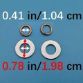 Tuzliufi Tie Rod End Kit Compatible With Arctic Cat Kawasaki Suzuki Yamaha 0405-010 0405-011 0405-282 0505-510 0505-874