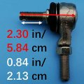 Tuzliufi Tie Rod End Kit Compatible With Arctic Cat Kawasaki Suzuki Yamaha 0405-010 0405-011 0405-282 0505-510 0505-874