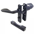 Screen And Storm Door Latch Non-keyed Surface Mount For Inswinging Doors Black 