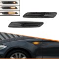 Sequential Amber Led Turn Signal Side Marker Lights For Bmw 1 3 5 Series E82 E88 E90 E91 E92 E93 E60 E61 Carbon Fiber Smoked 