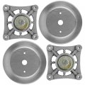 Caltric 2 Spindle Assembly Pulley Compatible With Husqvarna Lt1597 1942 19538 R 2213 2223a2 Lta18538