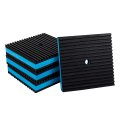 Bjade S 4 Pack Anti-vibration Isolation Rubber Pads With 3 8 Pre-drill Hole X 7 Inch Mechanical Vibration Damping For Hvac Air 