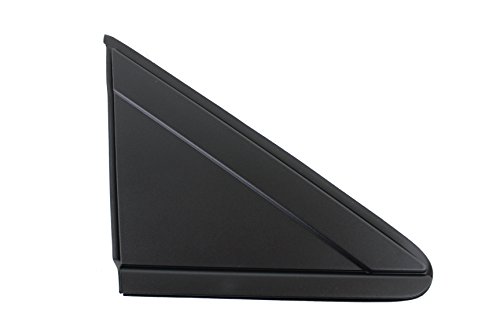 Genuine 1an68rxfaa Mirror Flag Applique Black Rubber Shatter Resistant Front Vehicle Specific Fit Car Part