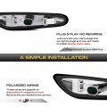 Vipmotoz Dark Smoked Lens Full Led Front Fender Side Marker Light Turn Signal Lamp Assembly Replacement For Bmw E82 E88 E90 E91