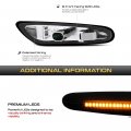 Vipmotoz Dark Smoked Lens Full Led Front Fender Side Marker Light Turn Signal Lamp Assembly Replacement For Bmw E82 E88 E90 E91