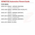 Vipmotoz Dark Smoked Lens Full Led Front Fender Side Marker Light Turn Signal Lamp Assembly Replacement For Bmw E82 E88 E90 E91