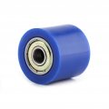 Qiilu 10mm Drive Chain Pulley Roller Slider Tensioner Wheel Guide For Street Bike Motorcycle Atv 10mm-blue