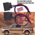 2pcs Turn Signal Lights Connector For Dodge Ram 1500 2009-2010 Rear 55277414aa Pigtail Wire Harness