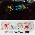 Keeda Sound Music Activate Sensor Car Auto Sticker Led Light Equalizer Glow Audio Voice Rhythm Lamp Firework 90x25 Cm