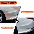 Ecotric Rear Bumper Spoiler Lip Splitter Underbody Compatible With Honda 2016-2017 Accord 4 Door Sedan Pair Hfp Style