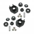 Front Upper Shock Strut Mount Kit Plates Bushings Pair Set Of 2 For Thunderbird 