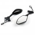 Topteng Motorcycle Rear Mirror Side View With Led Turn Signals Integrated Fits For Honda Cbr250r 2011-2013 Br900rr 1992-2000