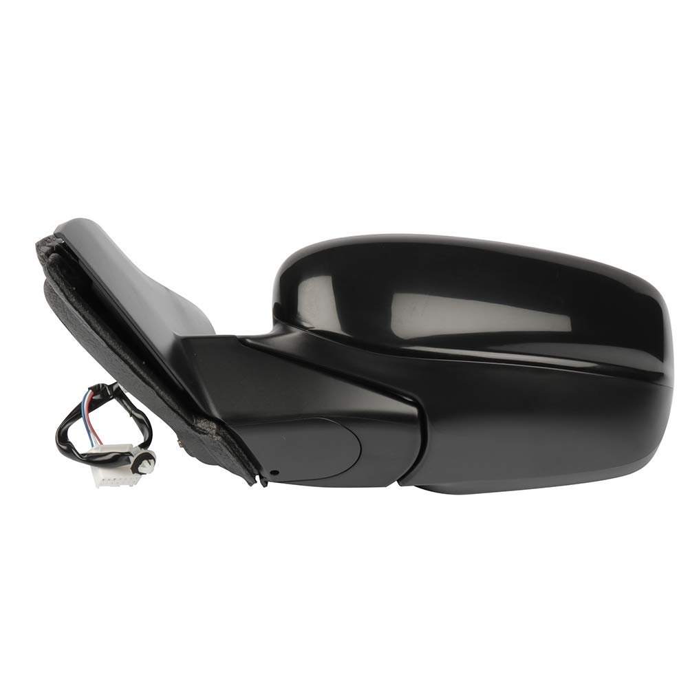 Left Side Mirror For 2013 2017 Honda Accord Black Smooth Glass Power Adjustment Manual Folding Flat Lens