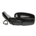 Left Side Mirror For 2013 2017 Honda Accord Black Smooth Glass Power Adjustment Manual Folding Flat Lens