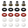 Fuel Injector Repair Kit For Honda Civic 2001 To 2005 1 7l 1668cc 1700cc Upper And Lower O Rings Caps Filters Spacers