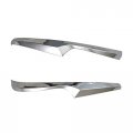 Letaosk 1 Pair Chrome Side Rearview Mirror Strip Cover Trim Replacement Compatible For Lexus Lx570 Gx460 2016-2021 