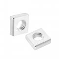 Square Nuts M6x10mmx4mm Zinc-plated Metric Coarse Thread Assortment Kit 100pcs 