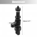 X Autohaux Transmission Speed Sensor Car Replacement For Honda Cr-v Lx 2 0l L4 Gas 1997 78410-s10-003 3 Pins Plastic Metal
