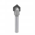 90 Degree V-groove Router Bit 1 2 Dia With 4 Shank Carbide Tipped V Grooving 