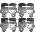 2 Sets Trailer Wood Sides Latch Rack Stake Body Gates Corner Brackets 