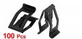 Uxcell 100pcs Auto Front Interior Console Dash Dashboard Metal Retainer