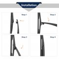 X Autohaux Rear Windshield Wiper Blade Arm Set For Kia Sportage R 2011-2017 12 Inch 310mm