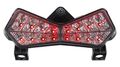 2003-2006 Kawasaki Z1000 03-04 Zx-6r Zx-6rr Integrated Sequential Led Tail Lights Smoke Lens