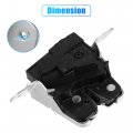 X Autohaux 2047401300 Rear Trunk Tailgate Door Lock Latch Actuator Assembly For Mercedes-benz E350 2011-2016 E550 2011-2013