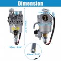 Carburetor Carb Fuel Filter Kit With Gaskets For Onan Microquiet 4000-watt A041d736 A042p6