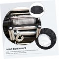 Angoily 1pc Car Protector Capstan Cover Motor-operated Protective Waterproof Electric Winch Suv