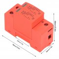 Yyqtgg Dc Protection Device 500v Good Conductivity Pv 35mm Guide Rail Installation Flame Retardant Pc For Distribution Box