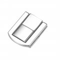 Uxcell Toggle Catch Lock 31mm Retro Decorative Silver Tone Hasp With Screws For Suitcase Chest Trunk Latch Clasp Pack Of 4