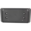 Front License Plate Bracket For 2016 Jeep Wrangler Standard Duty Ch1068139 68192045ab Black Plastic 
