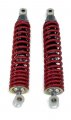 Front Shocks Absorber Red For Yamaha Banshee 350 Yfz350 Quad Four Wheeler