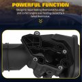 Ocpty Thermostat Housing Fit For Volkswagen Jetta 2007-2008 For Passat 2006-2008 Golf 2013 Engine Coolant Assembly Replaces