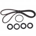 Timing Belt Kit Including Water Pump With Gasket Tensioner Bearing Etc Ocpty Compatible For 01-05 Audi A4 Quattro 03-05 Vw