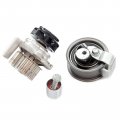Timing Belt Kit Including Water Pump With Gasket Tensioner Bearing Etc Ocpty Compatible For 01-05 Audi A4 Quattro 03-05 Vw