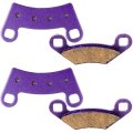 Carbon Fiber Brake Pads Front And Rear Fa456 Fa159 For Polaris Outlaw 450 2009 2010 525 2008 2011 Rzr 570 2014 800 2013