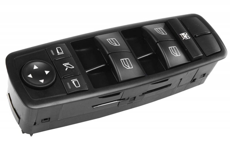 Bapmic 2518300290 Front Left Master Power Window Switch For Mercedes Benz W164 Ml350