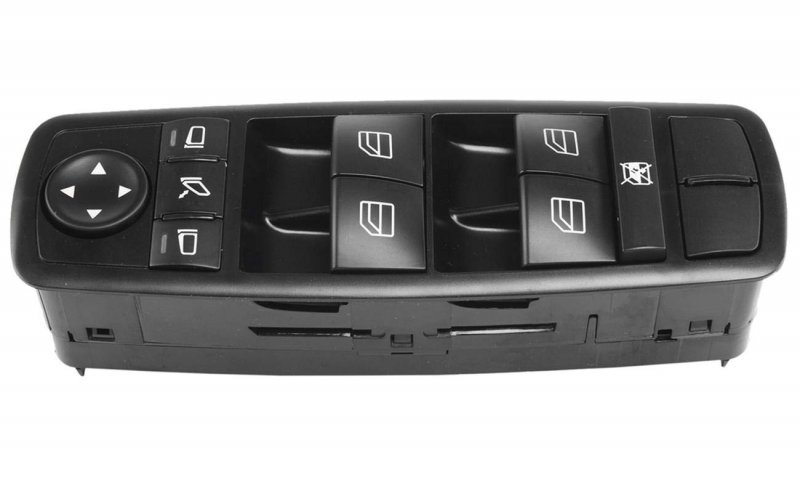 Bapmic 2518300290 Front Left Master Power Window Switch For Mercedes Benz W164 Ml350