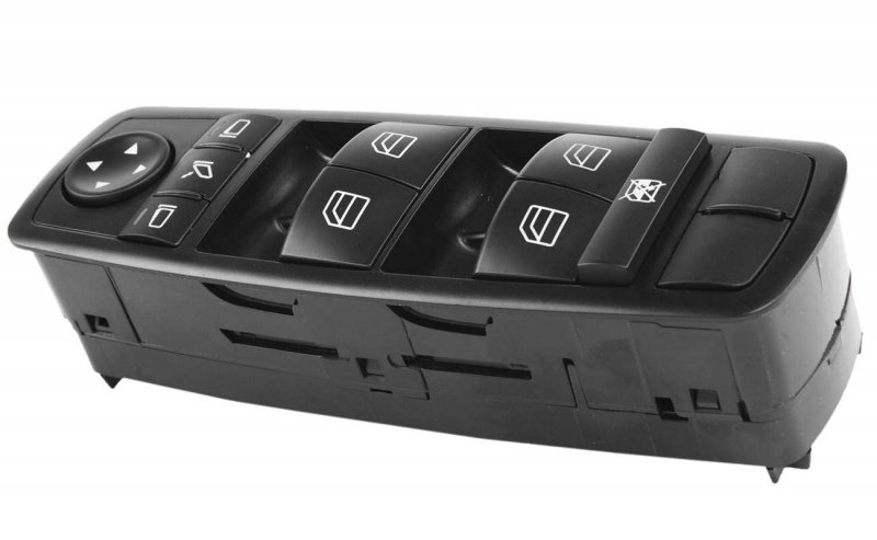 Bapmic 2518300290 Front Left Master Power Window Switch For Mercedes Benz W164 Ml350
