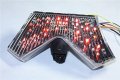 Hongk- Led Tail Brake Light Compatible With 2006-2011 Kawasaki Ninja Zx-14 Zx1400 Zzr1400 Clear B01bn0huye