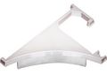 C R Laurence End38ba Crl Brite Anodized End Cap For 3 8 Aluminum Shelving Extrusion 