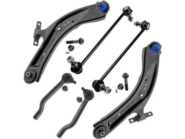 Front Control Arm Sway Bar Link Tie Rod Kit For 2014-2019 Nissan Rogue
